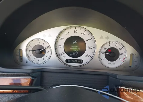 2007 Mercedes-Benz E 350 from USA, damaged, VIN WDBUF56X37B176863